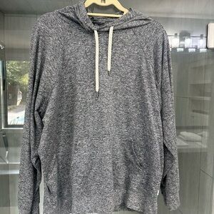 Vuori Heathered Gray Hoodie